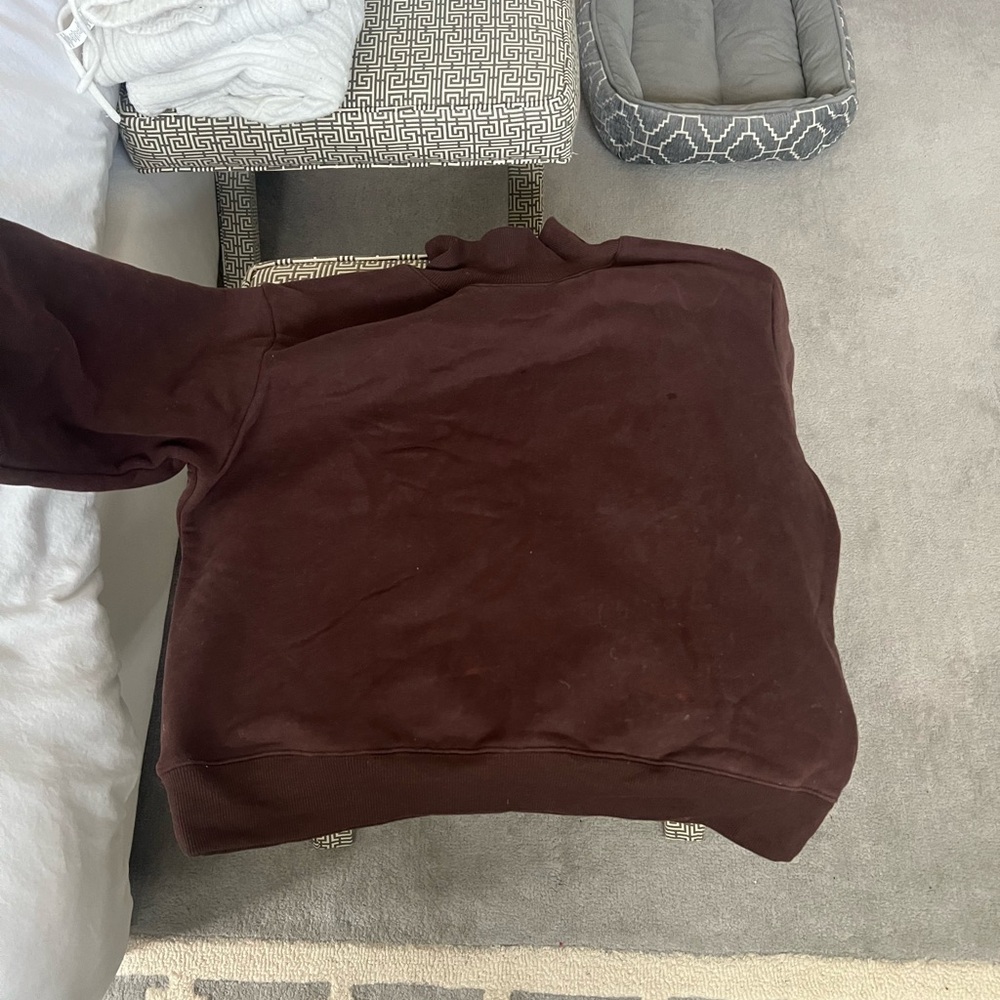 Women's Chocolate Brown Turtleneck Sweater